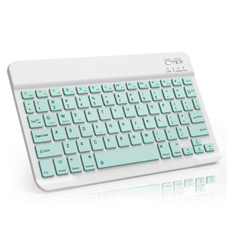 Bluetooth Keyboard for iPad 10th Generation, iPad Pro 13/12/11/10/9/8/7 inch, iPad Air 13/11th Gen, iPad Mini, Samsung Xiaomi Tablets, etc. - Slim Wireless Portable Travel Office Computer Accessories