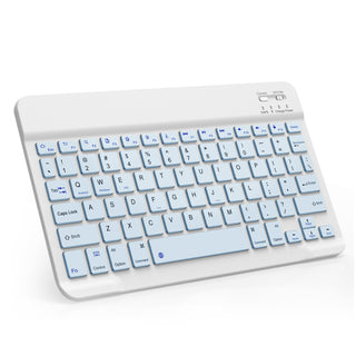 Bluetooth Keyboard for iPad 10th Generation, iPad Pro 13/12/11/10/9/8/7 inch, iPad Air 13/11th Gen, iPad Mini, Samsung Xiaomi Tablets, etc. - Slim Wireless Portable Travel Office Computer Accessories